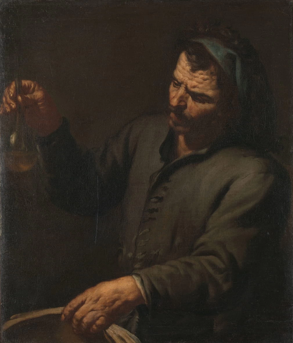 Uomo con bottiglia in mano - Rijks Museum, Amsterdam